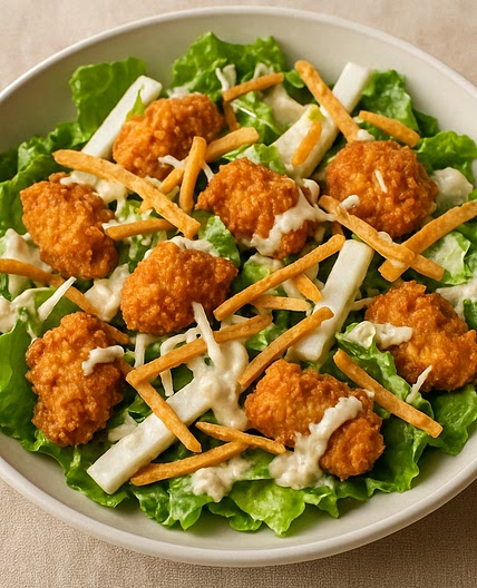 Ensalada César surena (con jícama)