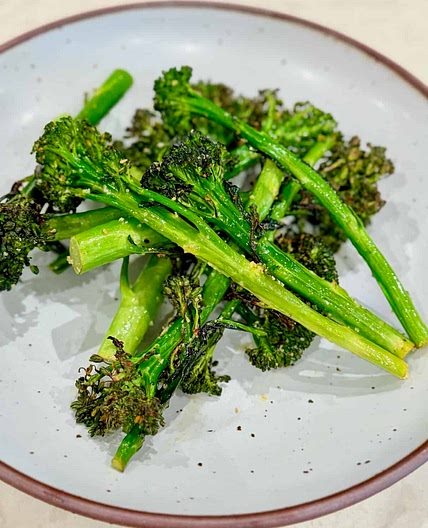 Air Fryer Baby Broccoli