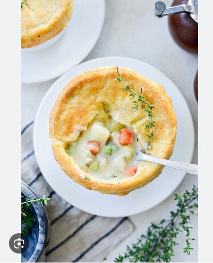 Chicken Pot Pie (my favourite easy recipe) 