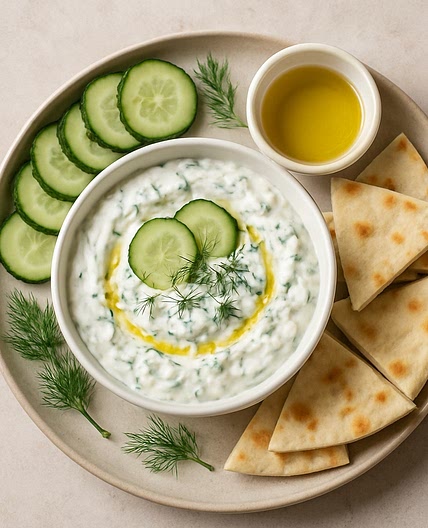 Veganer Zatziki