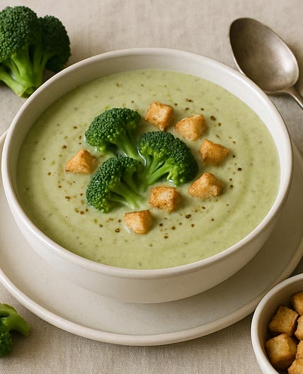 Crema de brócoli