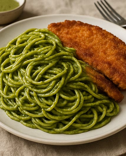 Tallarines verdes