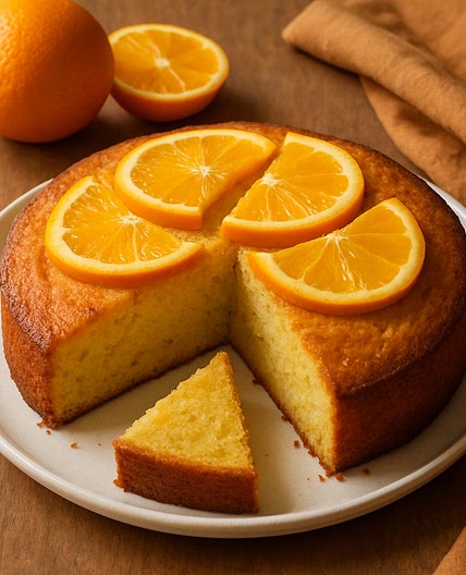 Pastel de naranja