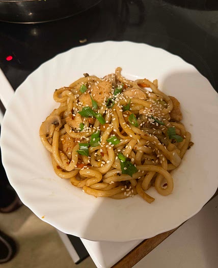 Chicken Yaki Udon