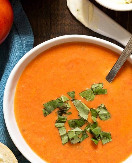 Tomato Soup With Fresh Tomatoes