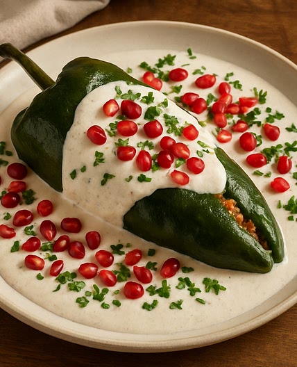 Chiles en nogada