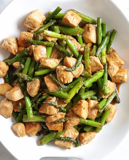 Teriyaki Chicken and Asparagus Stir-Fry