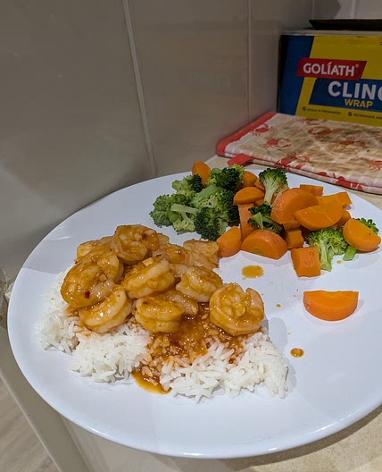 Asian Chilli Prawns