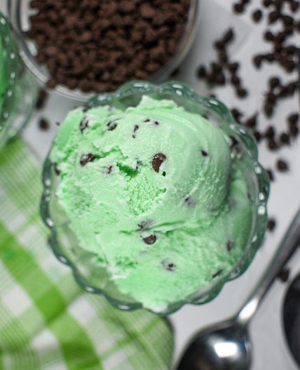 Mint Chocolate Chip Ice Cream Recipe