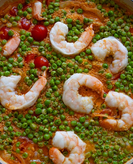 Shrimp and Coconut Curry with Couscous
