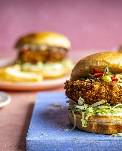 Donal Skehan's spice bag chicken buns