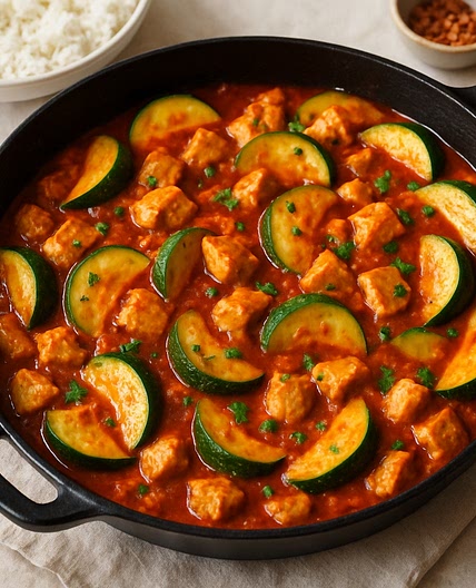 Madagascar Zucchini Skillet