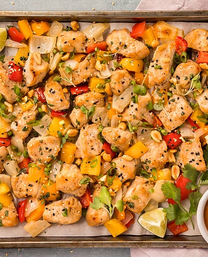 Thai Peanut Chicken Recipe