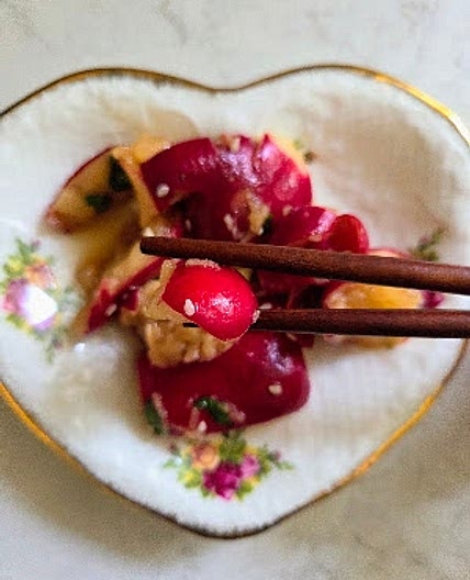 Smashed Radishes