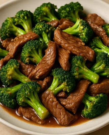 Brocoli con carne