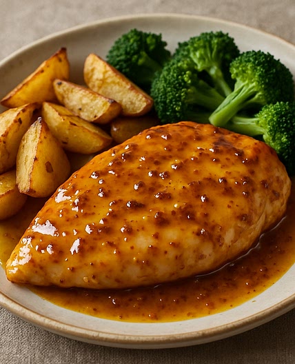 Pollo Mostaza Miel