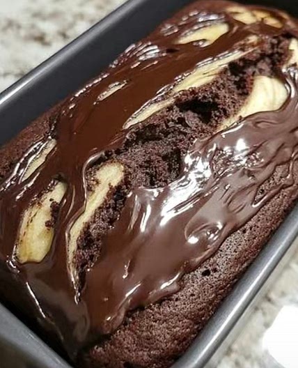 Banana chocolate Swirl bread