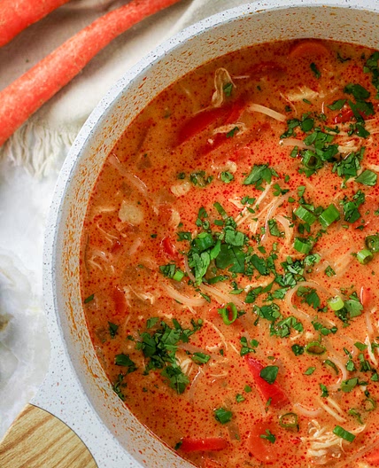Thai Coconut Curry Soup