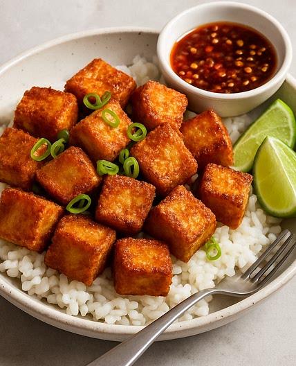 Bad Manners-Style Crispy Tofu