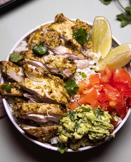 Cilantro Lime Chicken (Oven Baked!)