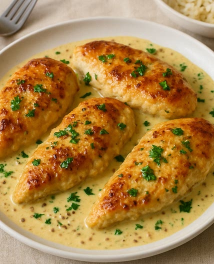Creamy Mustard Chicken