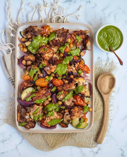 Salsa Verde Traybake