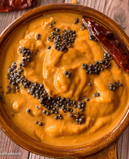 Chana Dal Chutney Without Coconut (No Onion, No Garlic)