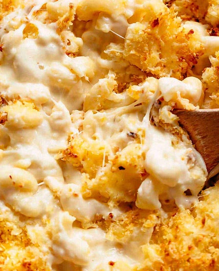 Garlic Parmesan Mac And Cheese