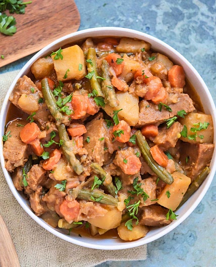 Seitan and Vegetable Stew