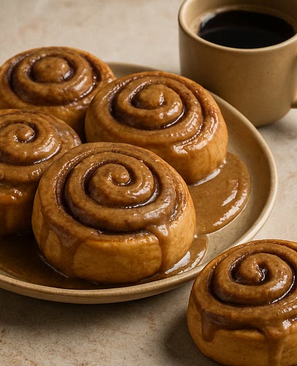 coffee cinnamon rolls