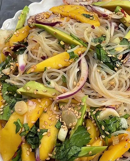 Mango Glasnudelsalat