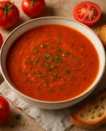 Sopa de jitomate