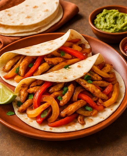 Fajitas de pollo