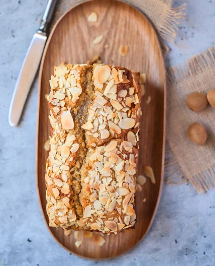 Marzipan Loaf Cake