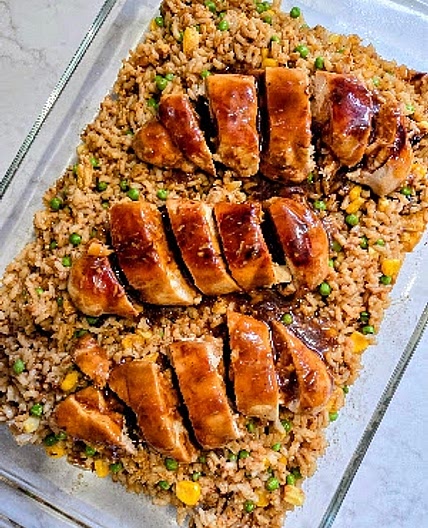 Teriyaki Chicken and Rice