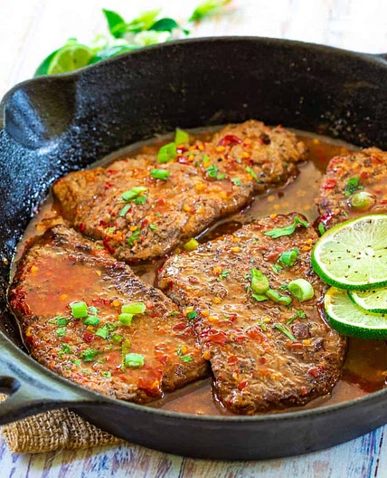 Chili Lime Cube Steaks
