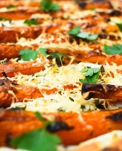 Scottish Baby Carrot & Chive Tart