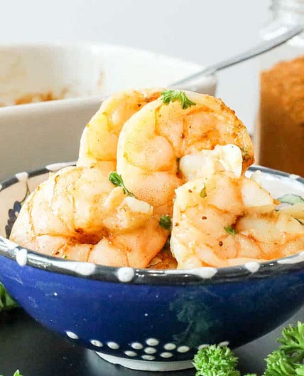 Juicy Garlic Butter Shrimp in the Air Fryer