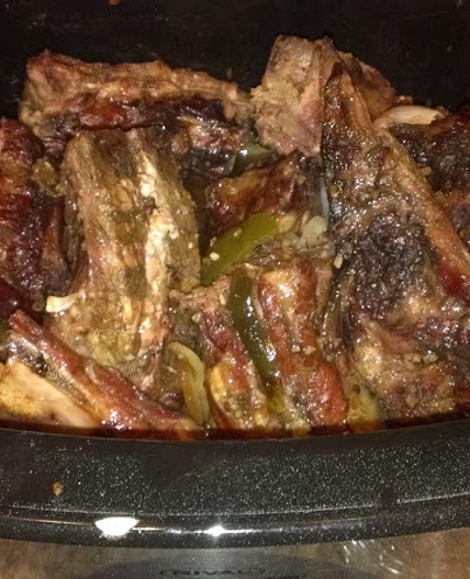 Crockpot Smoked Neckbones