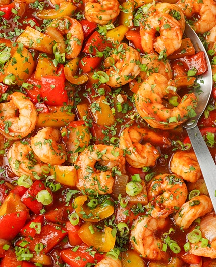 Shrimp and Pepper Stir Fry