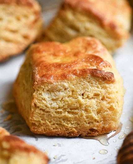 Honey Cornmeal Biscuits