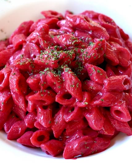 Beetroot Pasta Recipe (Cottage Cheese Pasta Recipe)