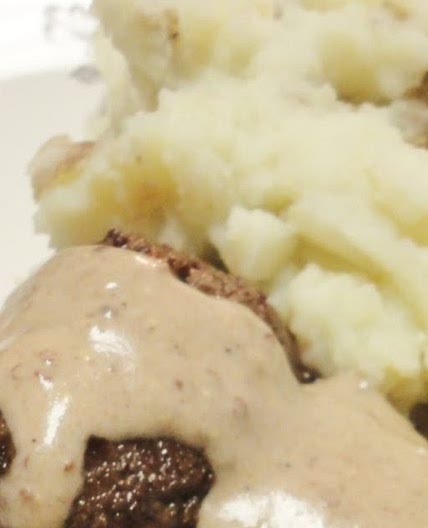 Red Wine Marinated Venison with a Red Wine Cream Sauce