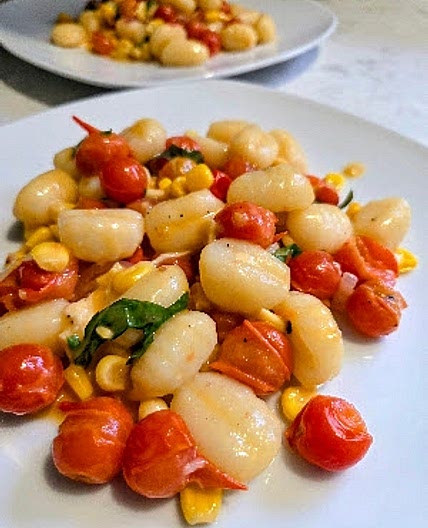 End of Summer Vegetable Gnocchi