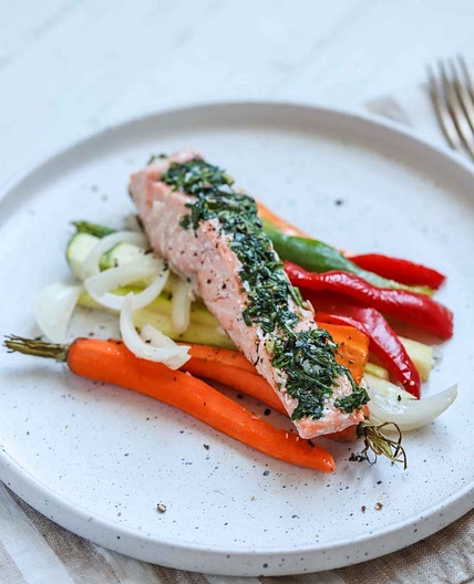 Mediterranean Salmon Papillote