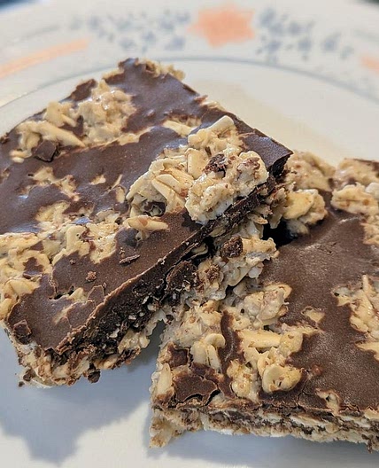 No Nut Fudge Bars