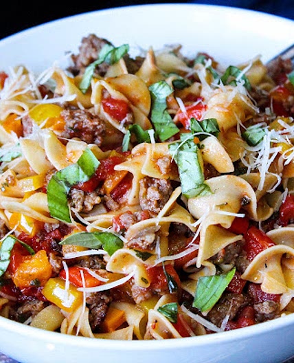 Italian Drunken Noodles