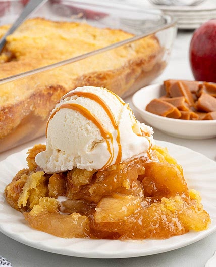 Caramel Apple Dump Cake