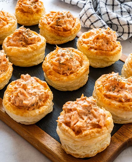 Salmon Vol-au-Vents