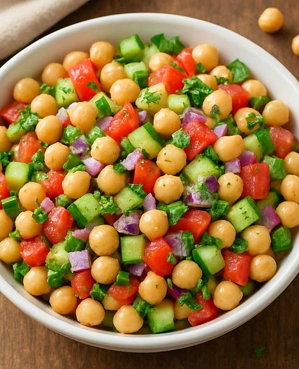 Ensalada de garbanzos